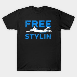 Freestylin Swim Guy T-Shirt